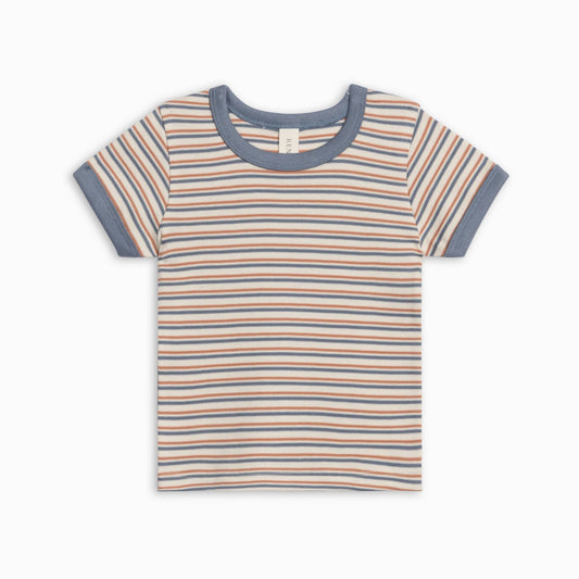 Andy Ringer Tee - Voyage Stripe / Sea + Ridge - Bossy Beans