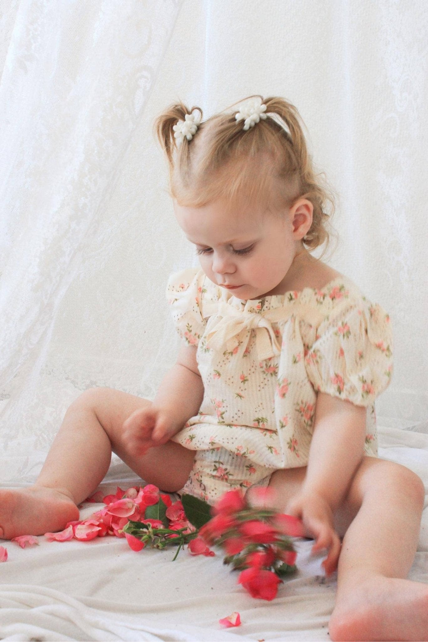 Annie & Charles Baby Bloomer FLEUR: Floral - Bossy Beans