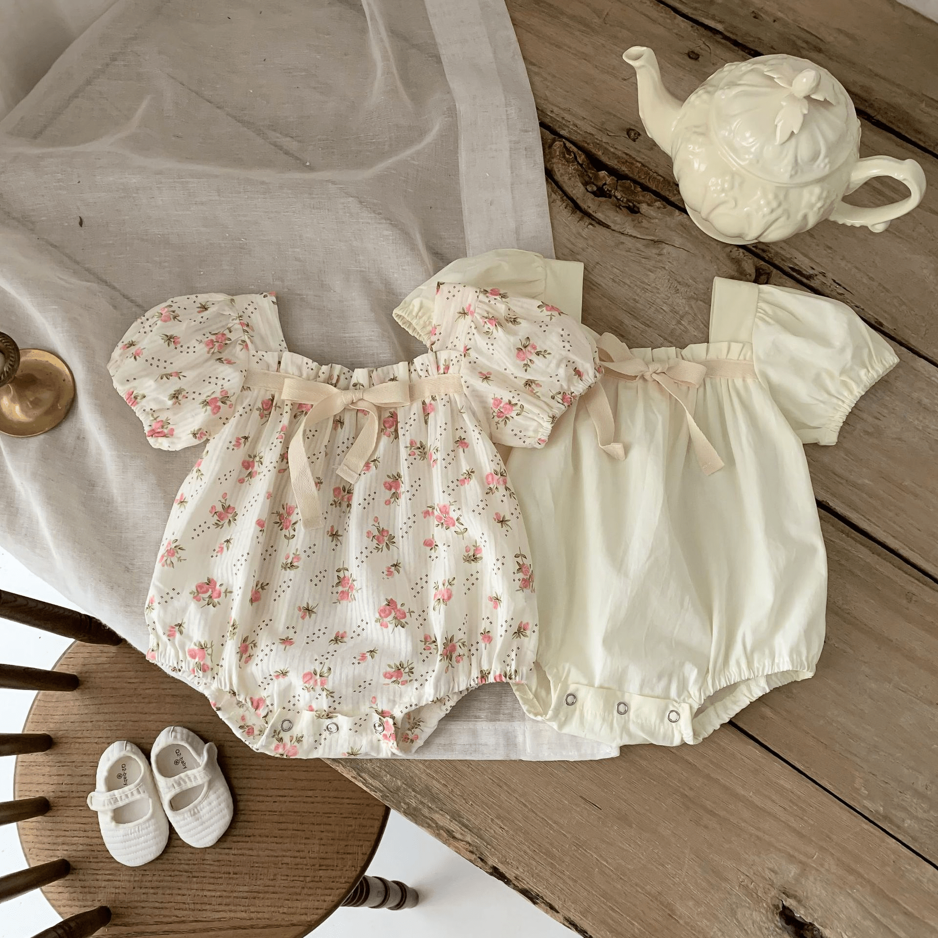 Annie & Charles Baby Bloomer FLEUR: Floral - Bossy Beans