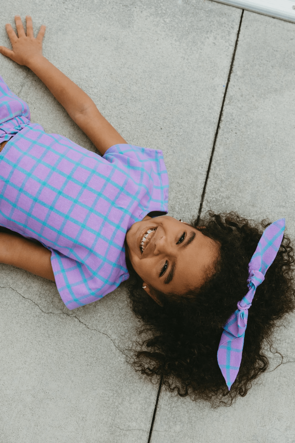 Annita Girl Set (Purple) - Bossy Beans