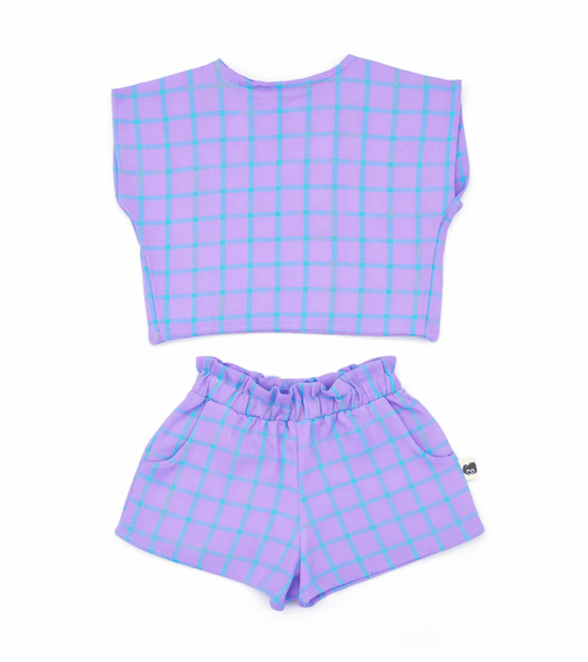 Annita Girl Set (Purple) - Bossy Beans