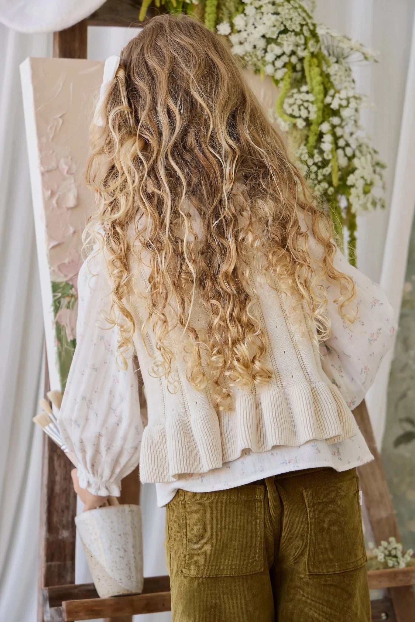 Antonia Top - Vanilla - Bossy Beans