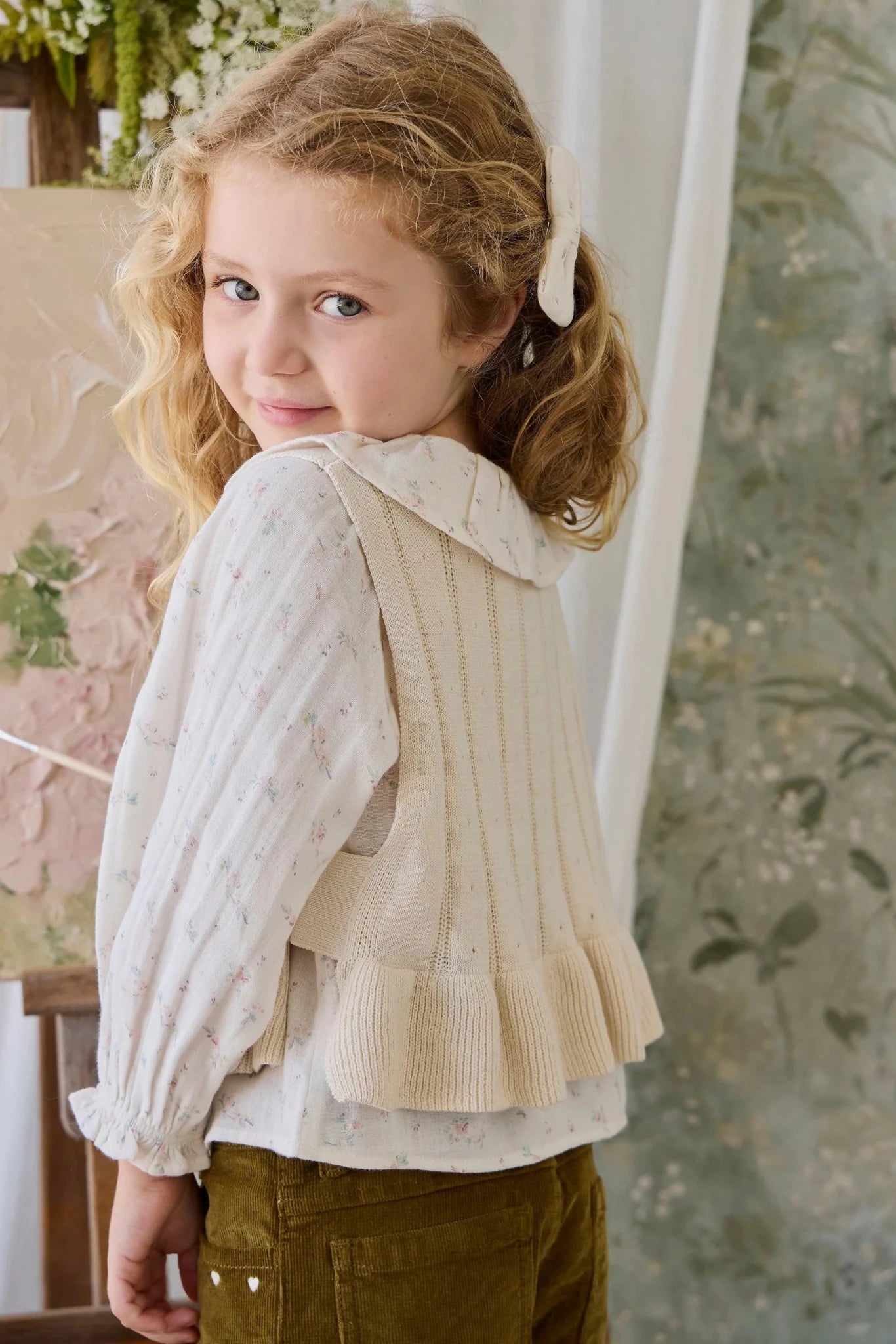Antonia Top - Vanilla - Bossy Beans