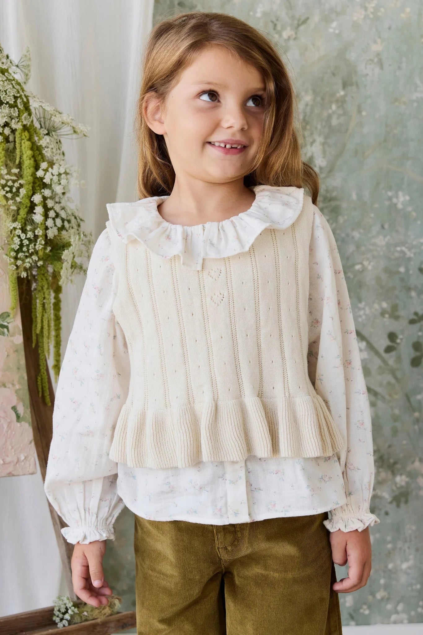 Antonia Top - Vanilla - Bossy Beans