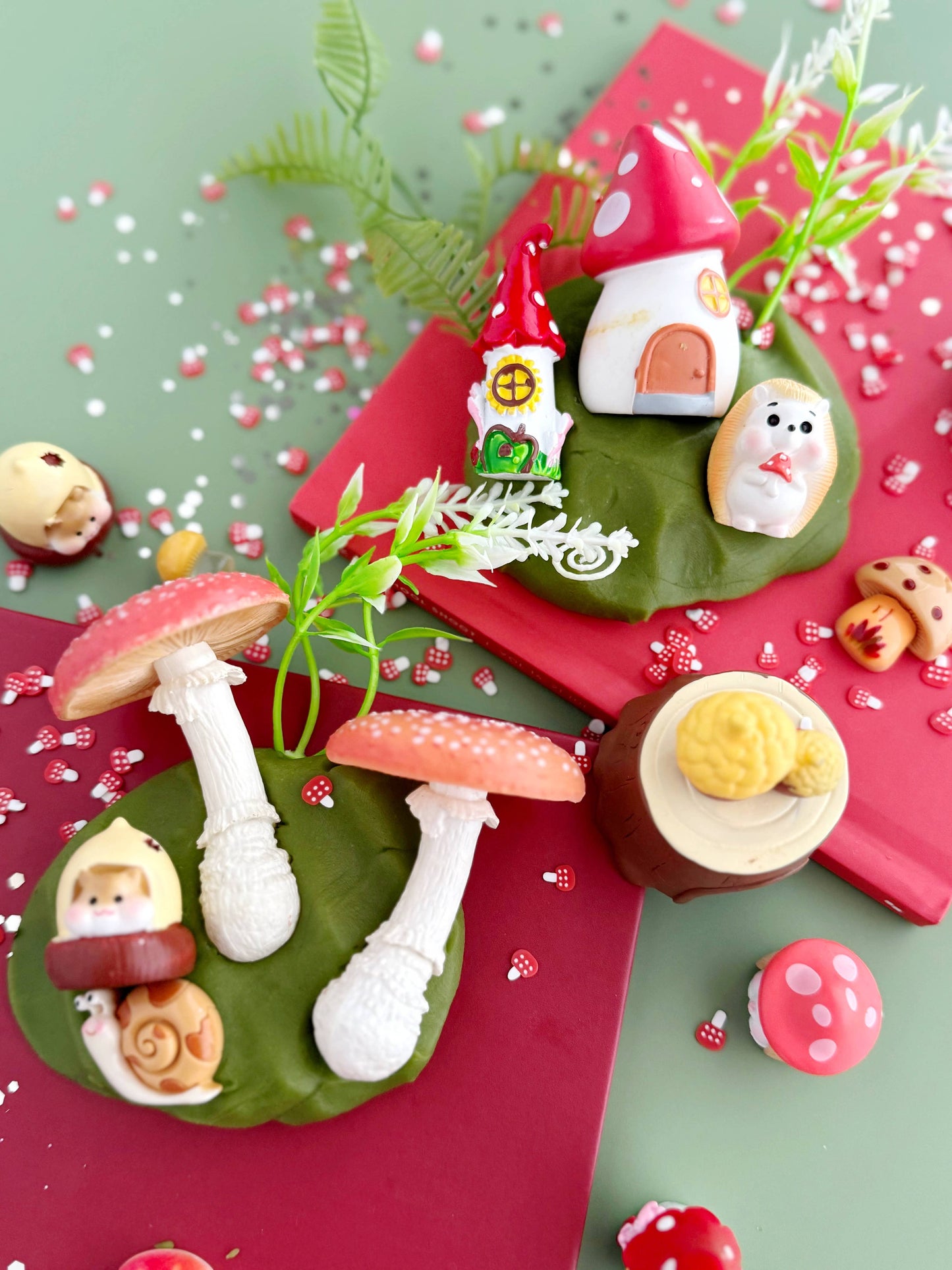 Mushroom Meadow KidDough Sensory Play Kit