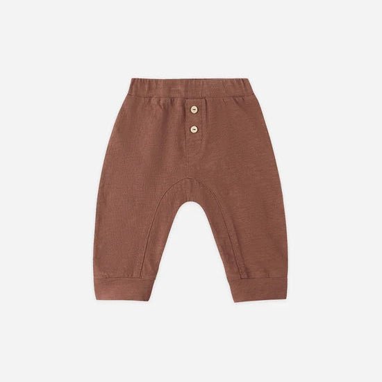 Baby Cru Pant: Mulberry - Bossy Beans