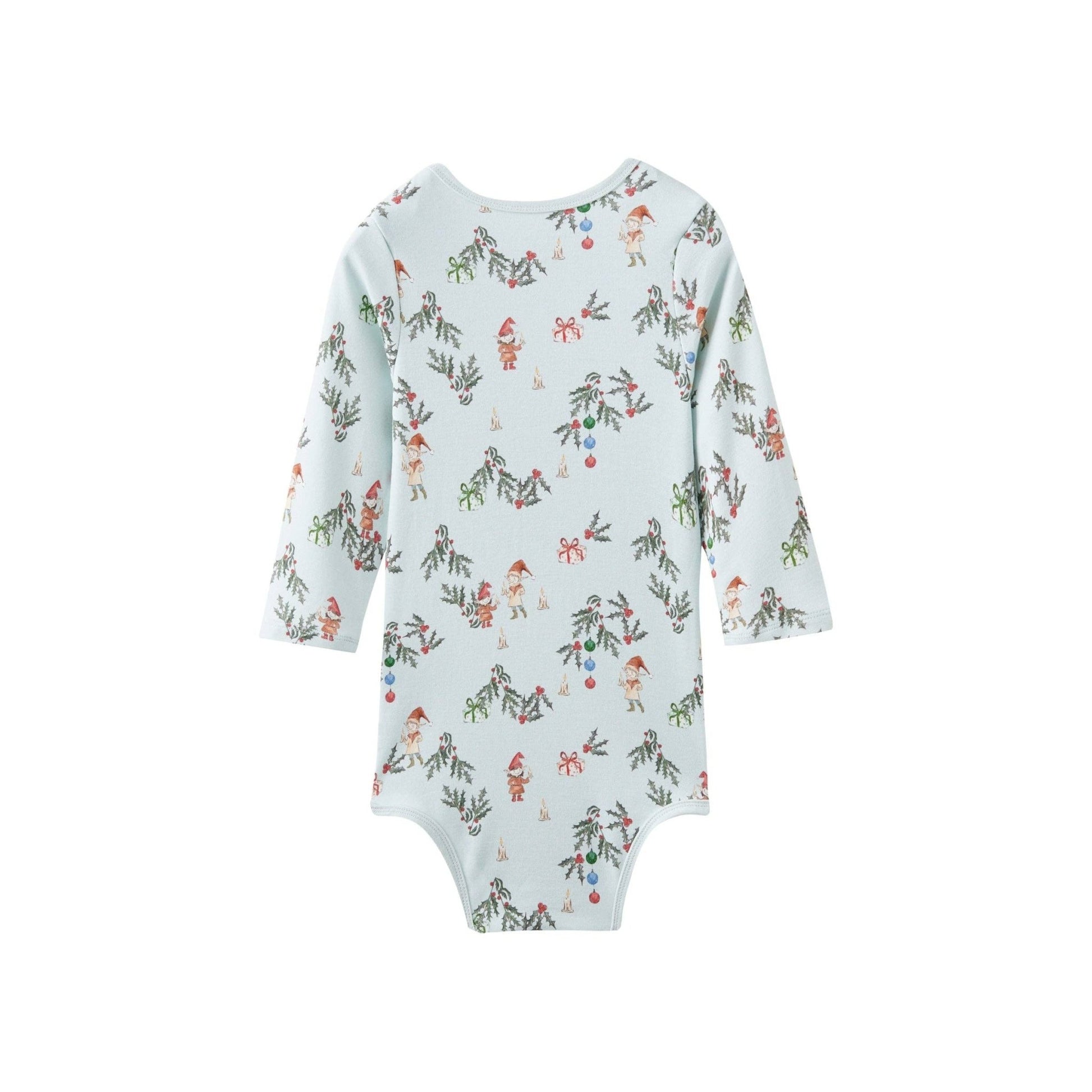 Baby Organic Long - sleeve Onesie - Jolly - Bossy Beans