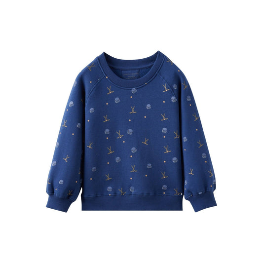 Baby & Toddler Organic Fleece Sweatshirt - Hockey - Bossy Beans