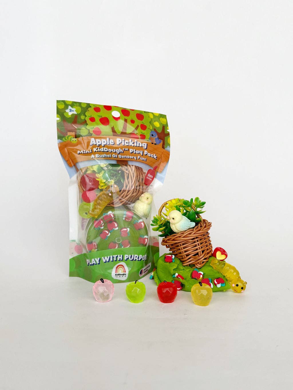 Apple-Picking Mini KidDough Sensory Play Pack