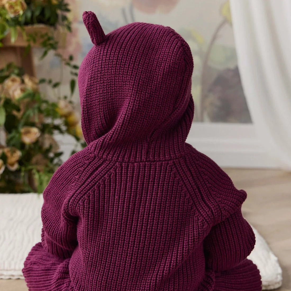 Bear Onepiece - Sweet Mulberry - Bossy Beans
