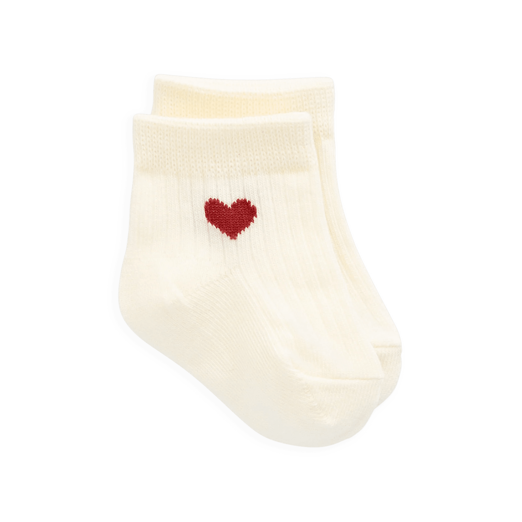 Bellamy Sock - Bellamy Heart Urban Red - Bossy Beans
