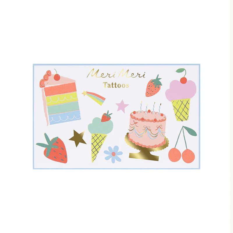 Birthday Temporary Tattoos - Bossy Beans