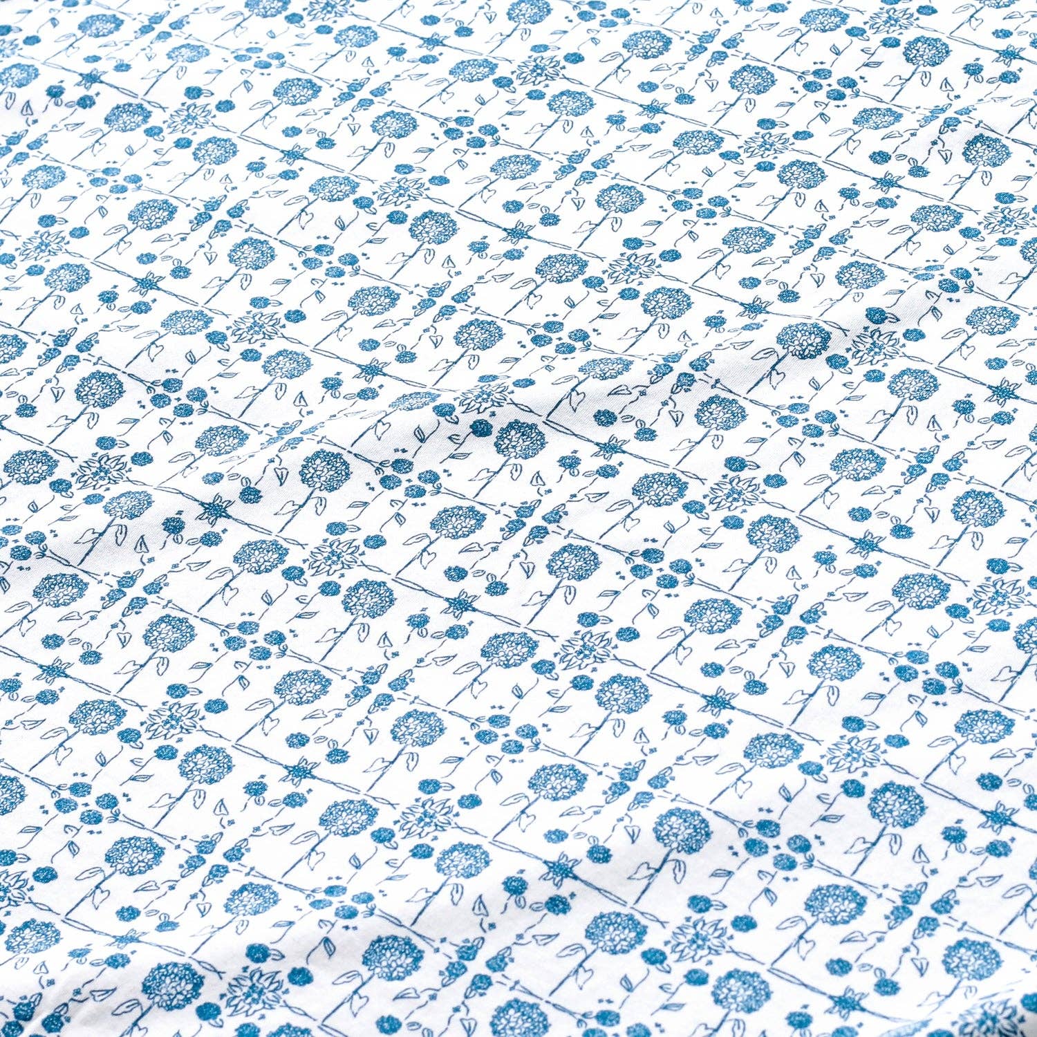 Blue Hydrangeas Snap Baby Onesie - Bossy Beans