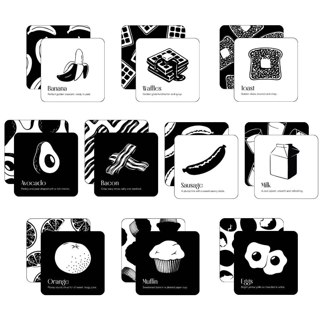Breakfast for Baby - Art Cards - Bossy Beans