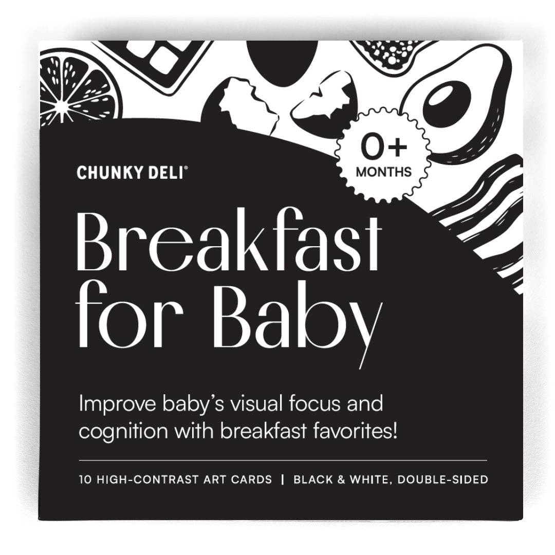 Breakfast for Baby - Art Cards - Bossy Beans