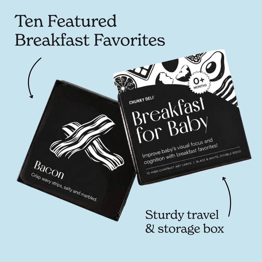 Breakfast for Baby - Art Cards - Bossy Beans