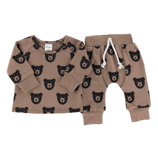 Brown Bear Lounge Set