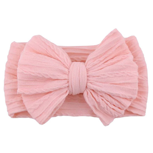 Cable Bow: Chic Peach - Bossy Beans