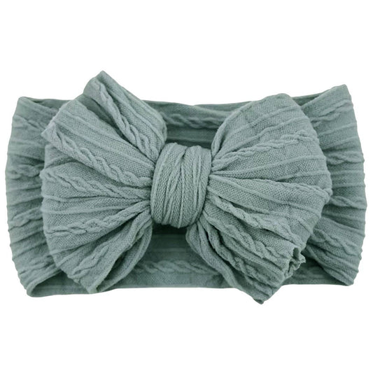 Cable Bow: Sage - Bossy Beans