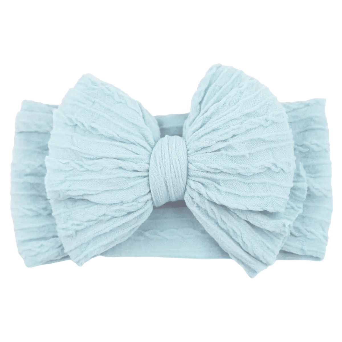 Cable Bow: Skylight Blue - Bossy Beans