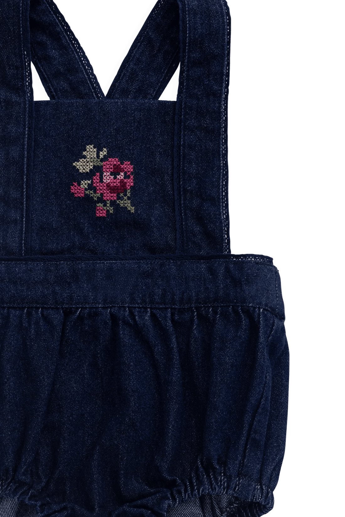 Calianna Playsuit - Deep Sea Denim Orchid Rose - Bossy Beans