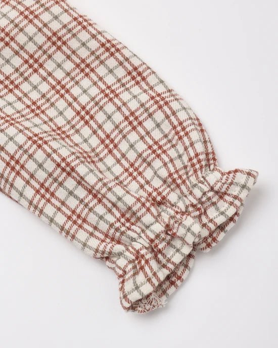 Callie Dress: Christmas Plaid - Bossy Beans