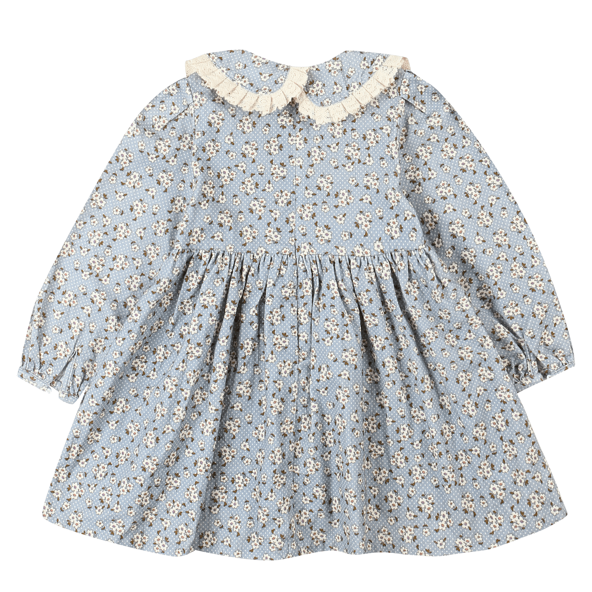 Celina Floral Print Brushed Cotton Dress