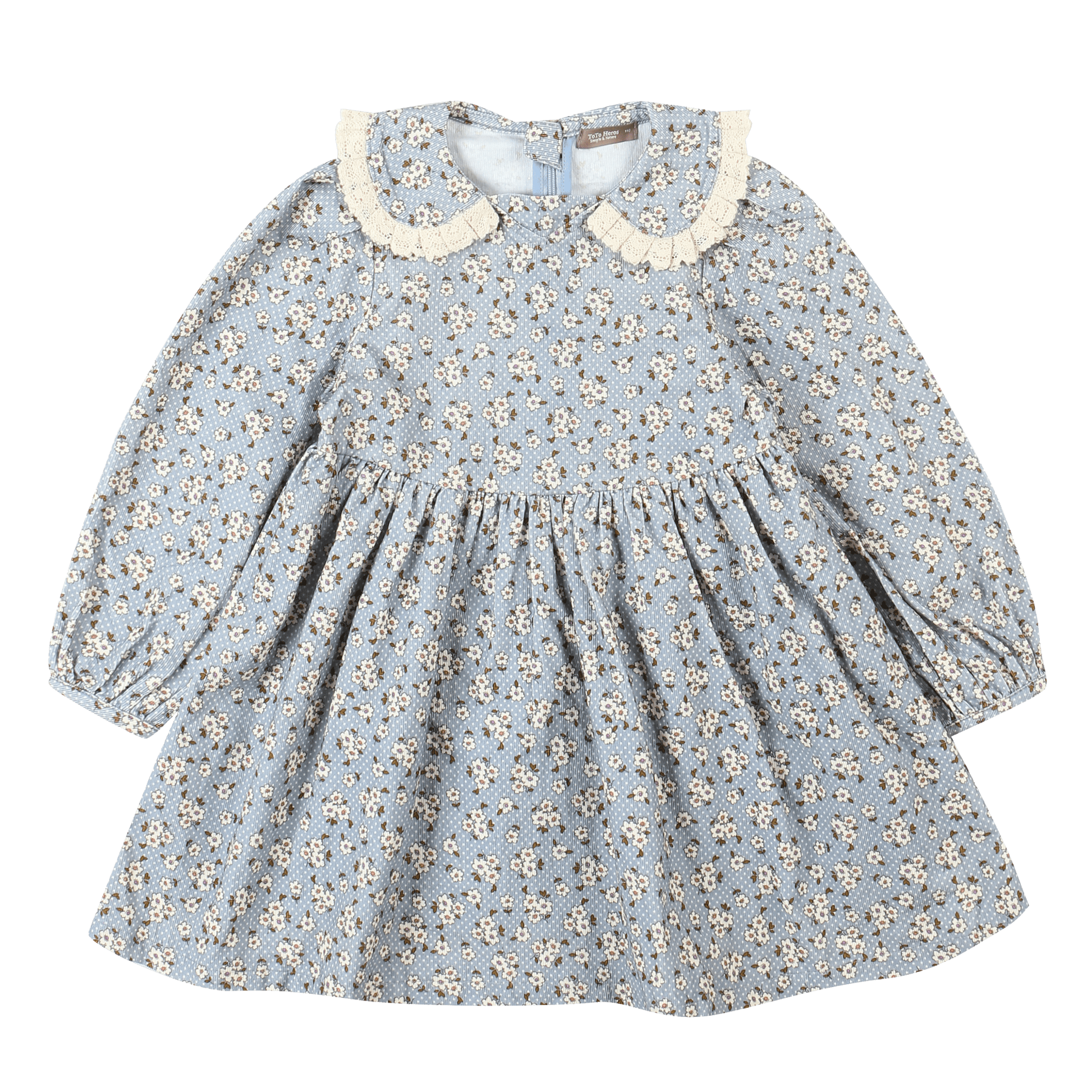 Celina Floral Print Brushed Cotton Dress - Bossy Beans