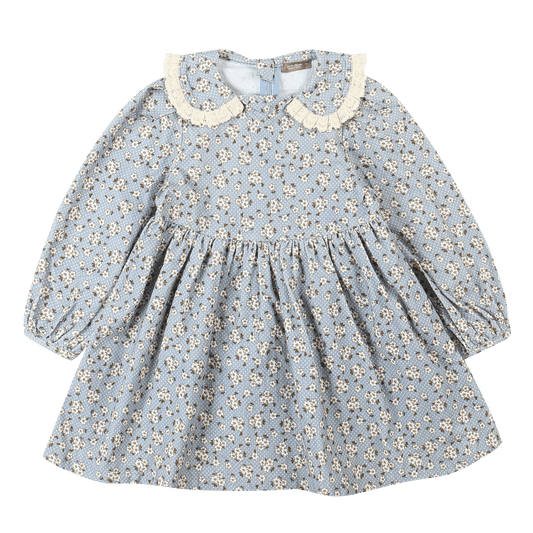 Celina Floral Print Brushed Cotton Dress - Bossy Beans