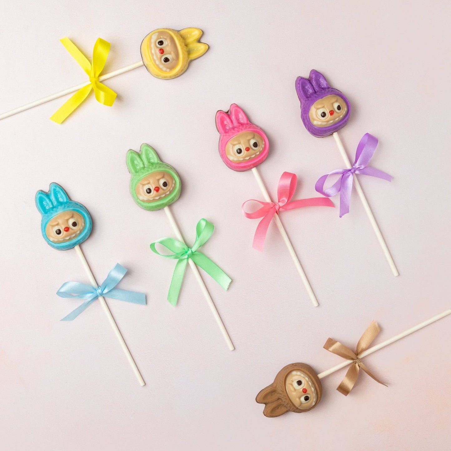 Chocolate Monster Lollipops - Bossy Beans