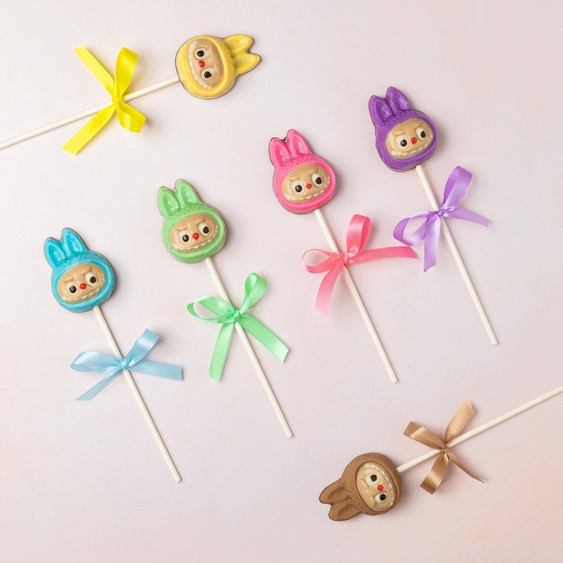 Chocolate Monster Lollipops - Bossy Beans