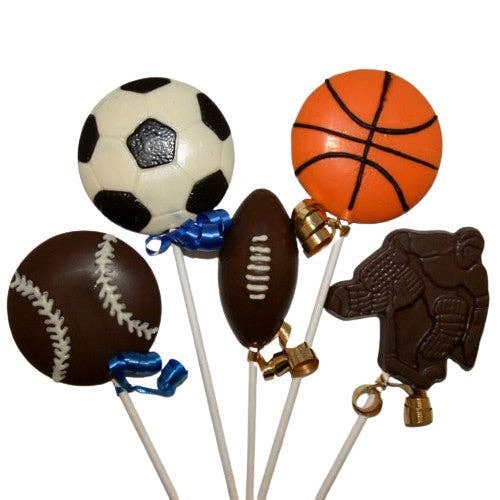 Chocolate Sports Lollipop - Bossy Beans