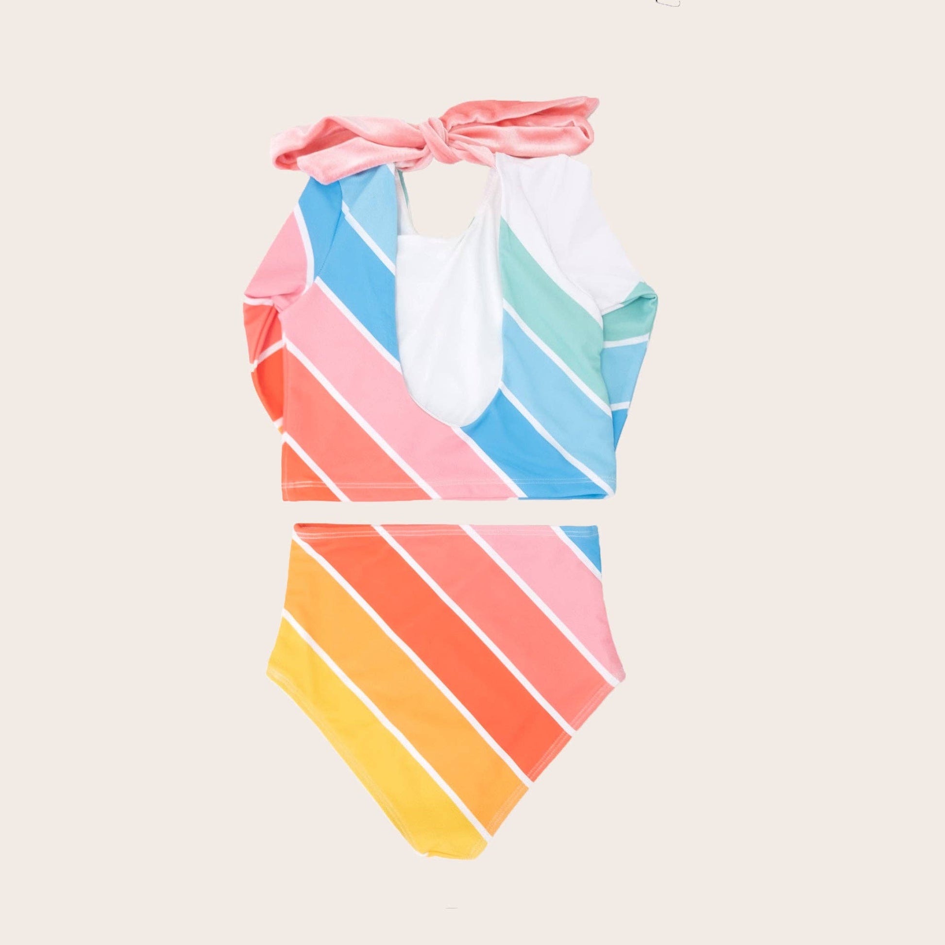 Coney Island Rainbow Two Piece Long Sleeve - Bossy Beans