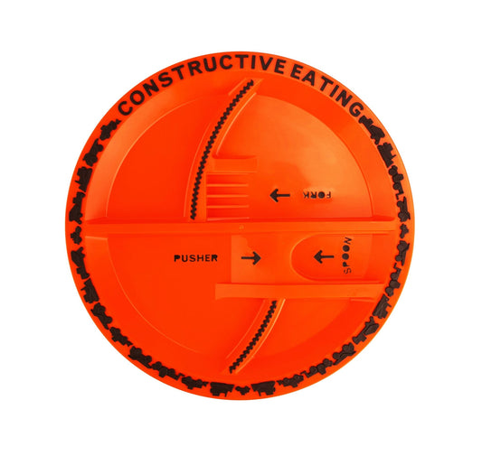 Constructive Eating - Construction Plate - Bossy Beans