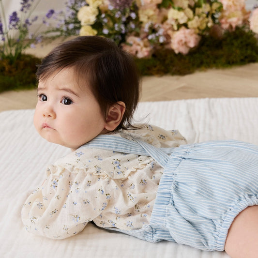 Denver Playsuit - Sunday Stripe - Bossy Beans