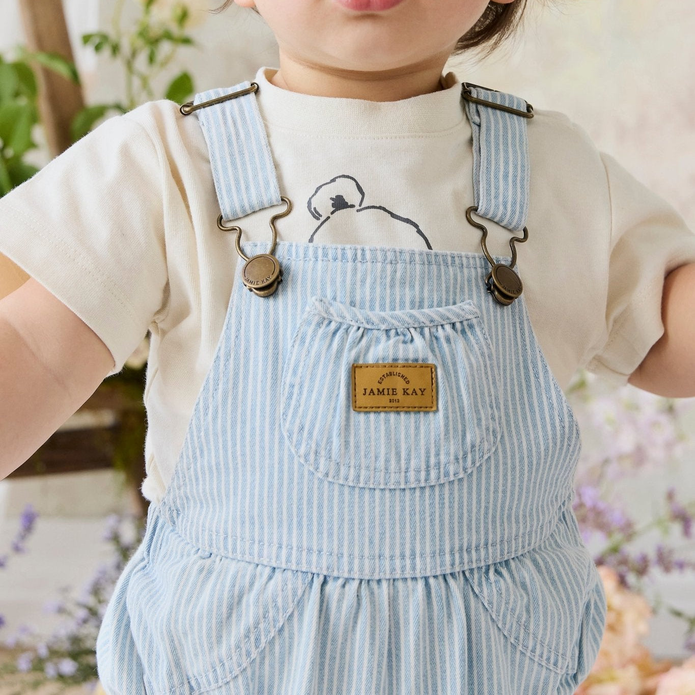 Denver Playsuit - Sunday Stripe - Bossy Beans