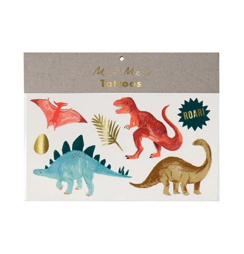 Dinosaur Kingdom Temporary Tattoos - Bossy Beans