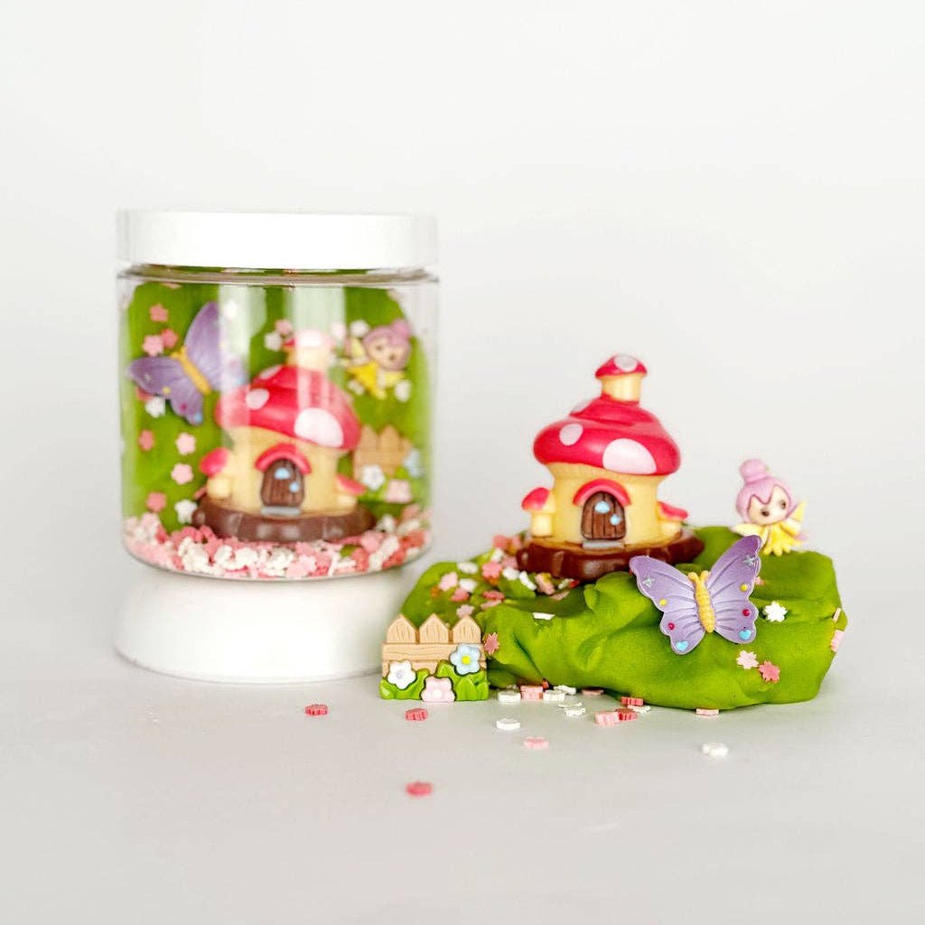 Earth Grown KidDoughs - Fairy Garden Mini Dough - To - Go - Bossy Beans