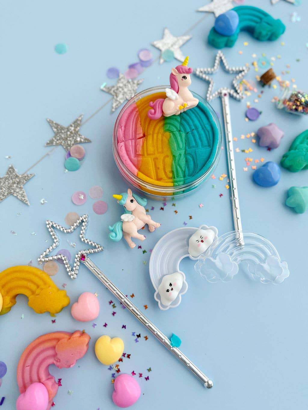 Earth Grown KidDoughs - Unicorn Play Kit - Bossy Beans