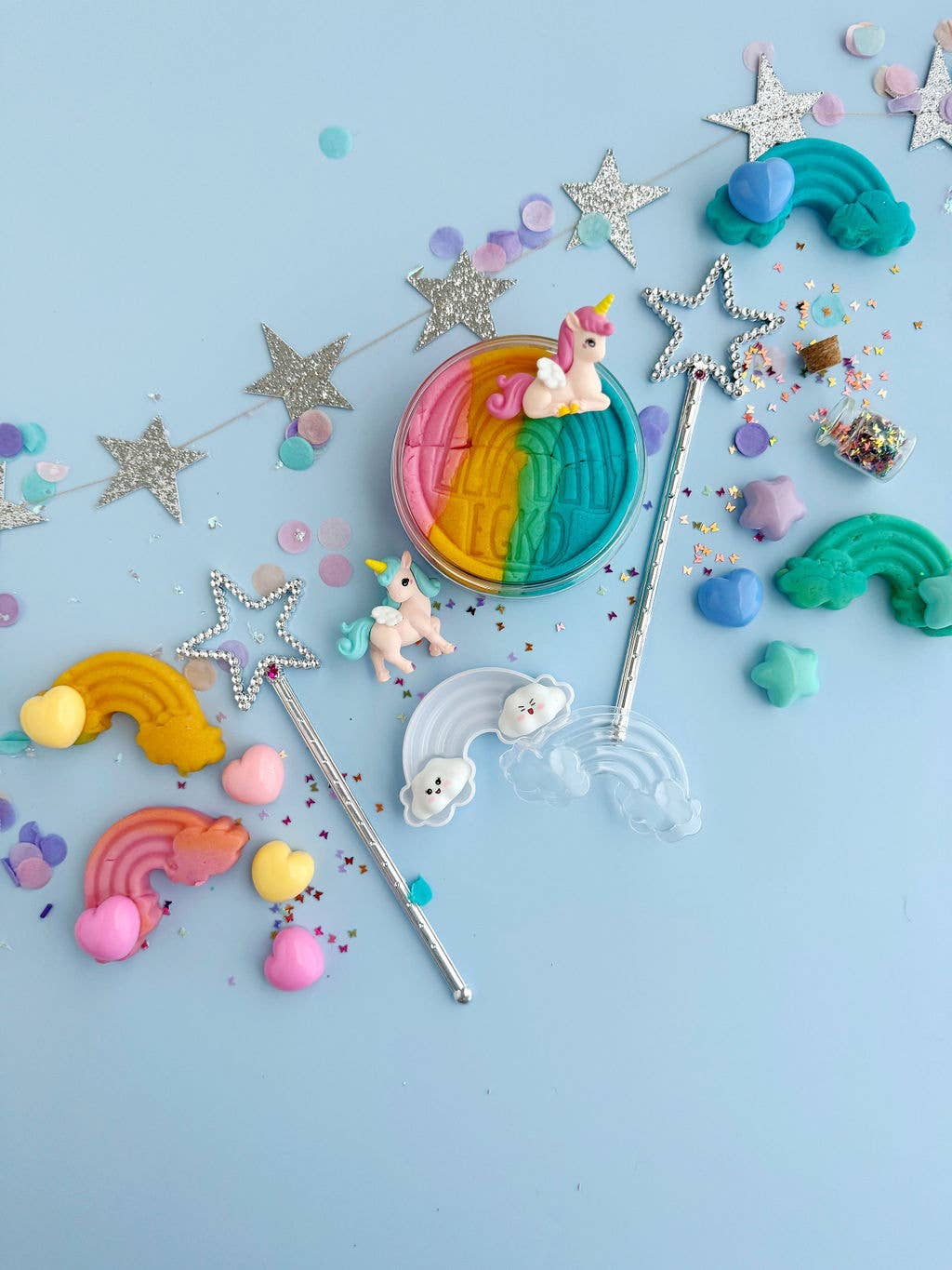 Earth Grown KidDoughs - Unicorn Play Kit - Bossy Beans