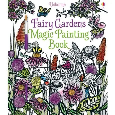 Fairy Gardens Magic Painting Book - Bossy Beans