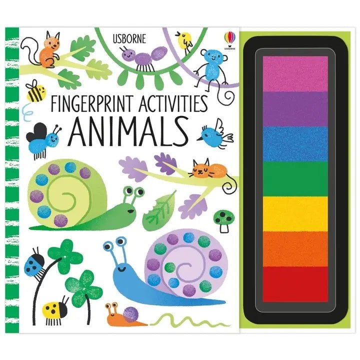Fingerprint Activities: Animals - Bossy Beans