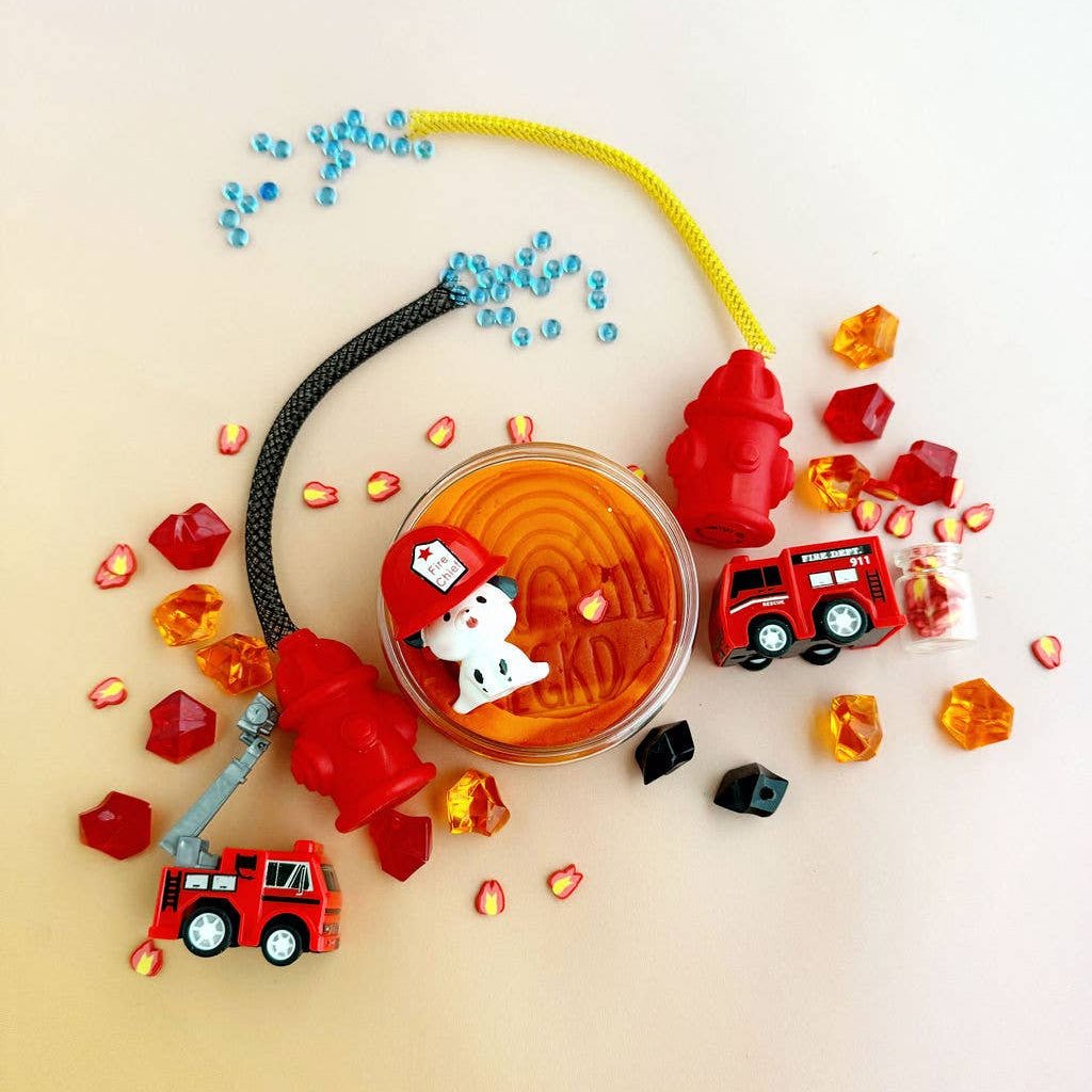 Fire Station KidDough Play Kit - Bossy Beans