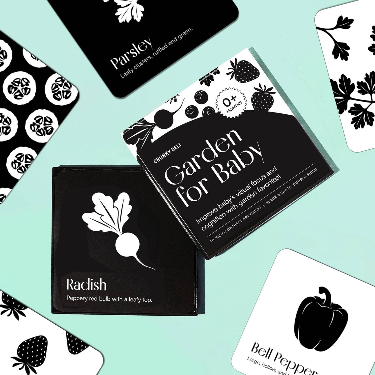 Garden for Baby - Art Cards - Bossy Beans
