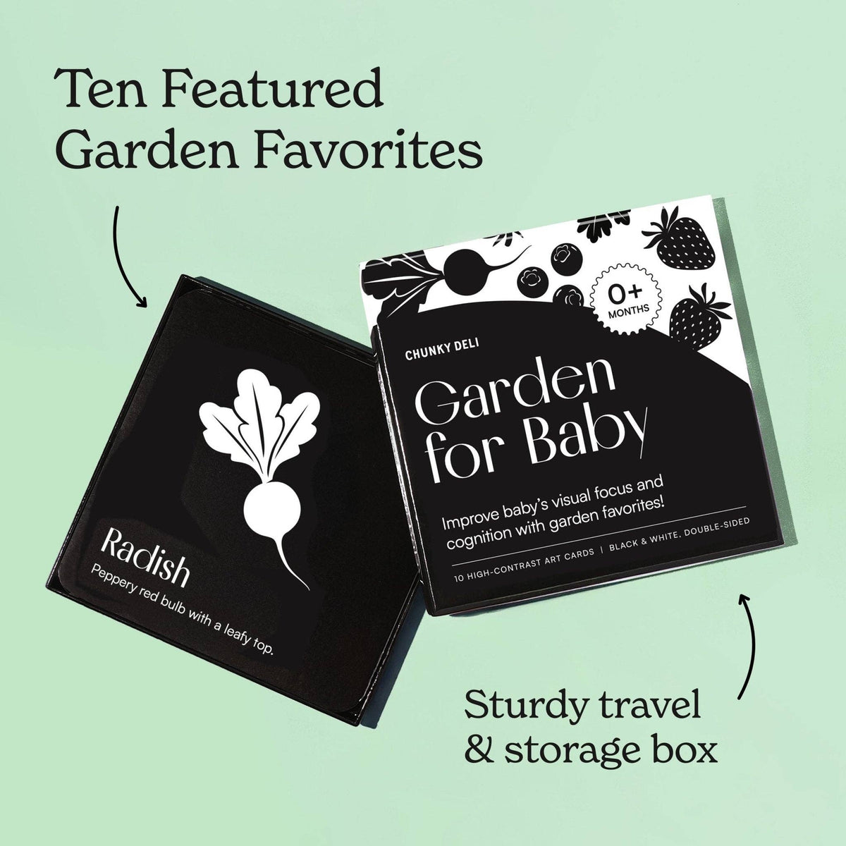 Garden for Baby - Art Cards - Bossy Beans