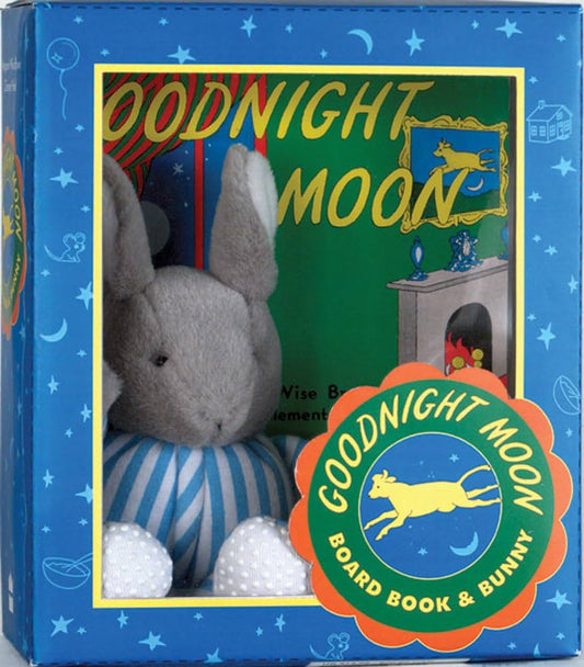Goodnight Moon Board Book & Bunny - Bossy Beans
