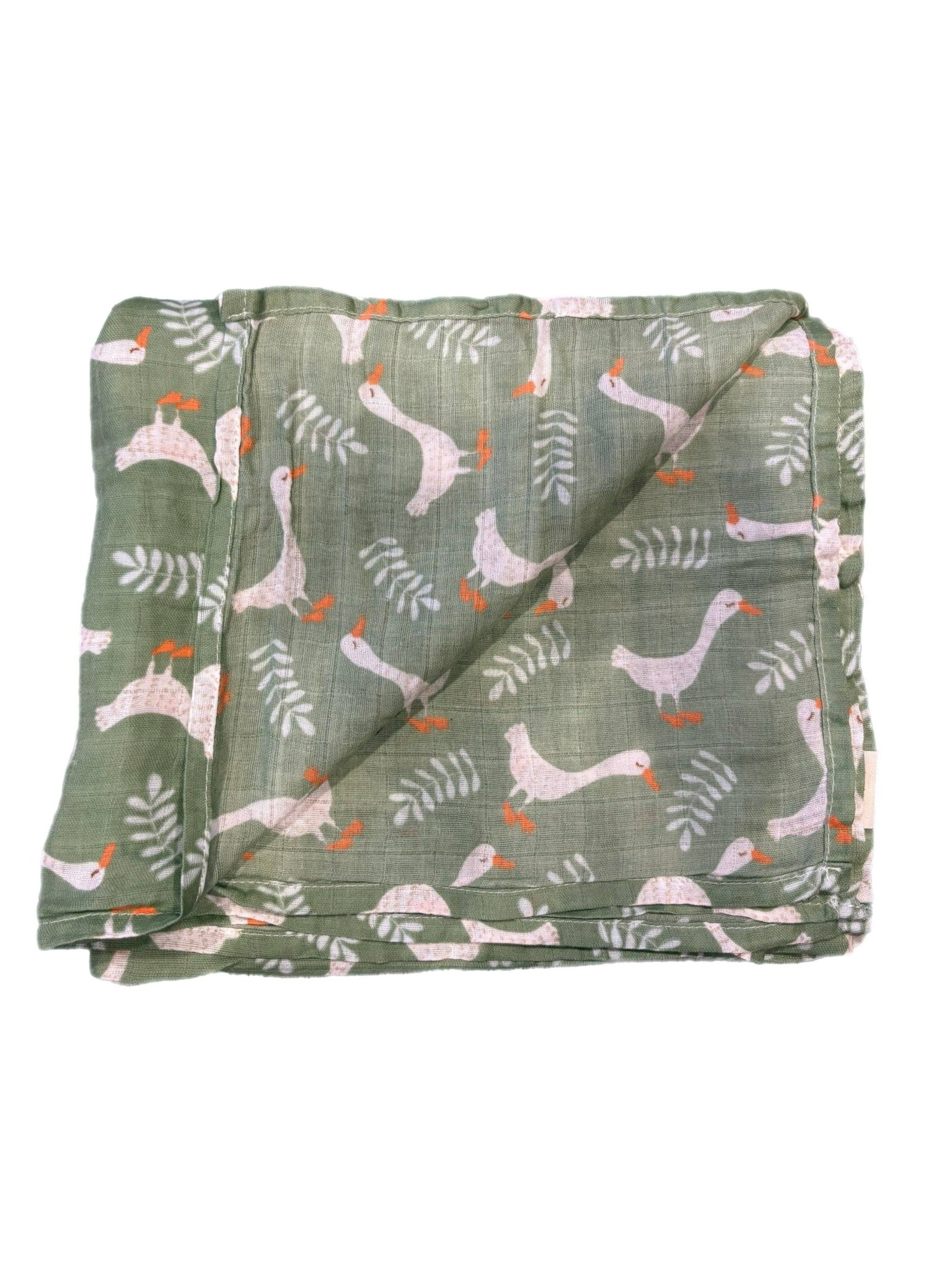 Goose Muslin Cotton Swaddle - Bossy Beans