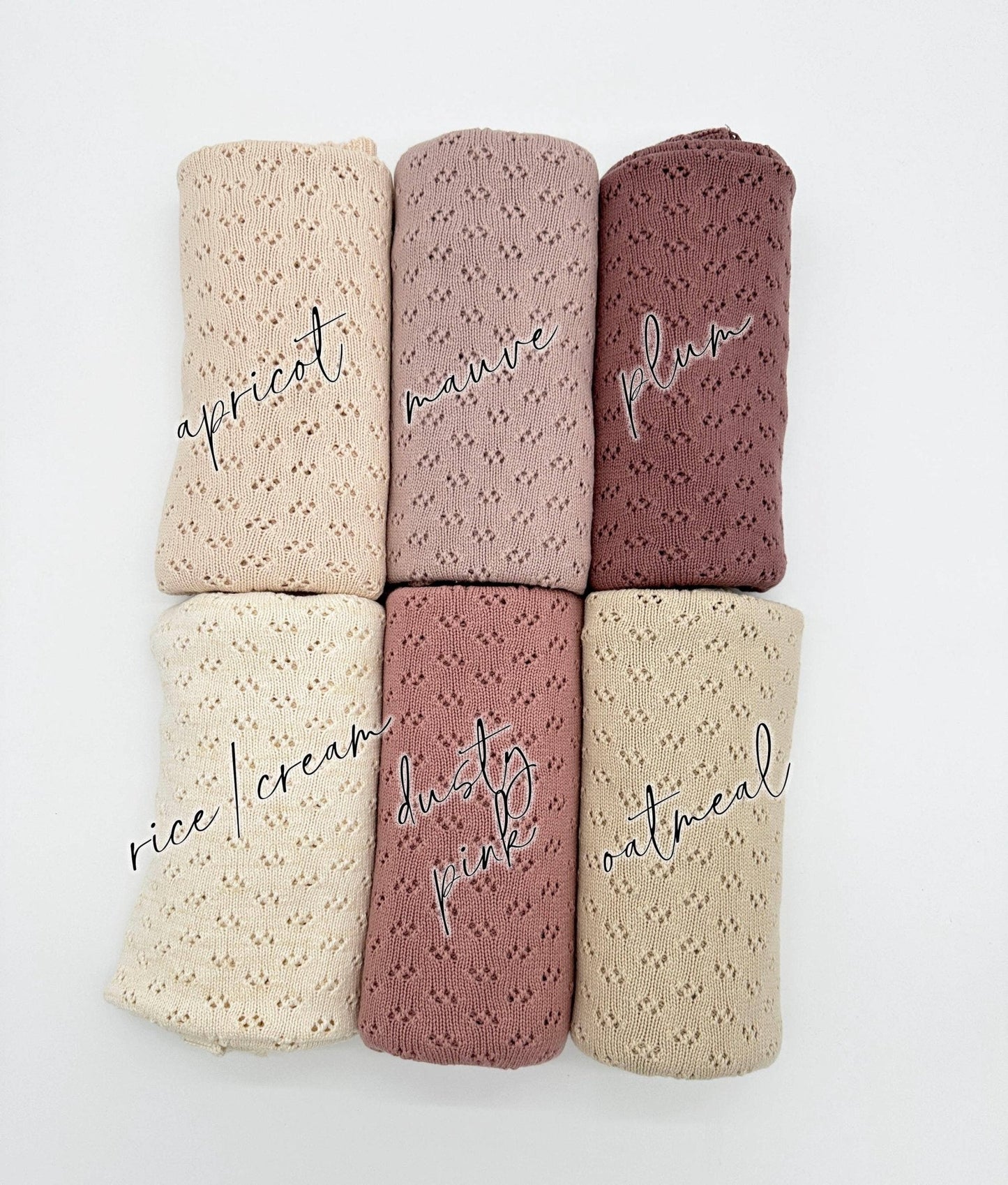 Grace Knitted Blanket: Plum - Bossy Beans
