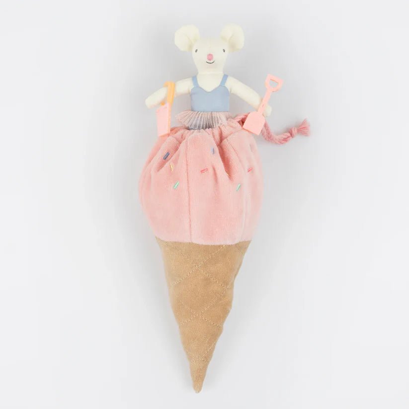 Ice Cream Mouse Mini Doll - Bossy Beans