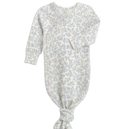 Indy Kimono Gown - Narelle Floral / Ivory + Sea - Bossy Beans